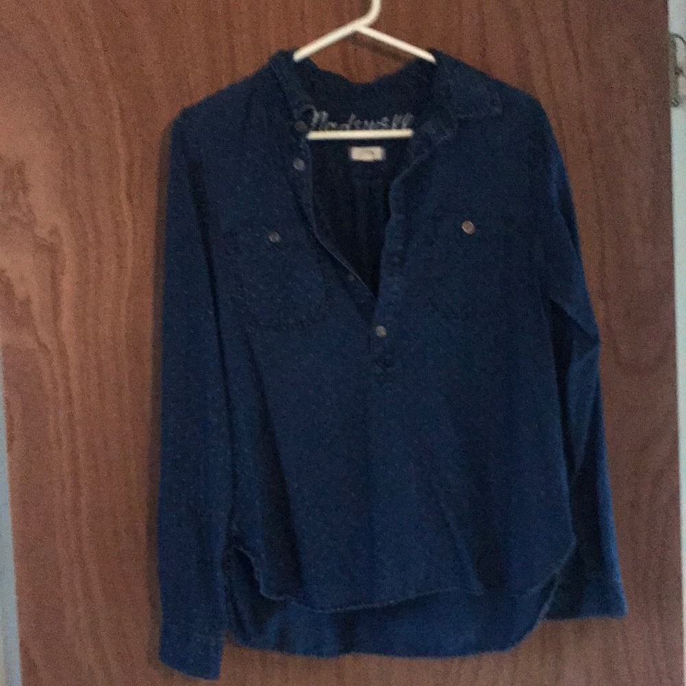 Madewell denim top